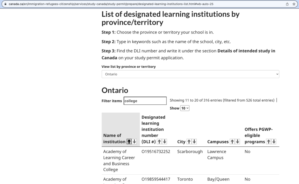 Screenshot-2023-08-06-at-22.41.46-1024x631 Critical Insights: Schools to Avoid for International Students in Canada to Prevent Work Permit (PGWP) Rejection