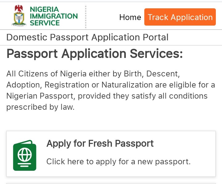 Streamlined 2024 Online Process for Nigerian Passport Applications